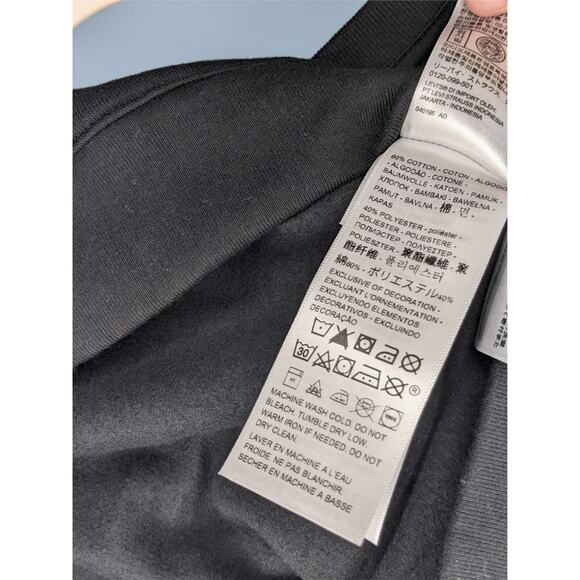 Levi's Sweatshirt Logo Black 1X Crewneck Staple Relaxed Lightweight Comfy Casual - Picture 6 of 7